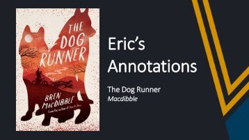 Eric's Annotations