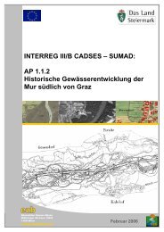 Historische Gewässerentwicklung Mur Graz - EZB (Eberstaller ...