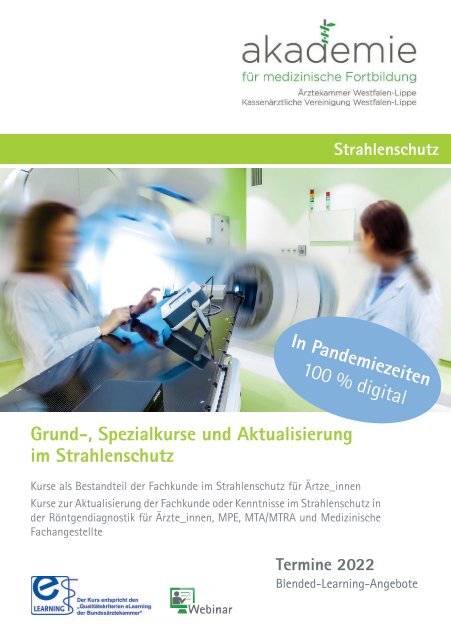 Aktualisierung Der Kenntnisse Im Strahlenschutz Für Zfa Grund-, Spezialkurse und Aktualisierung im Strahlenschutz