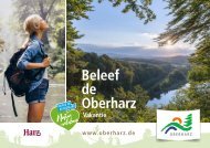 Holiday magazin Harz - Beleef de Oberharz Vakantie 2022