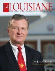 DR. JOSEPH SAVOIE - University of Louisiana at Lafayette