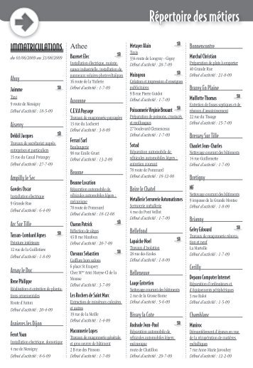 Immatriculations et radiations du 1 er juin au