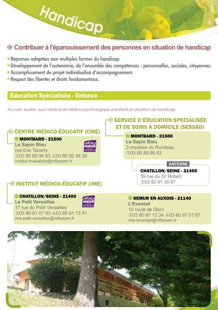 Mise à jour - 29 février 2012 - Mutualité Française Côte-d'Or - Yonne