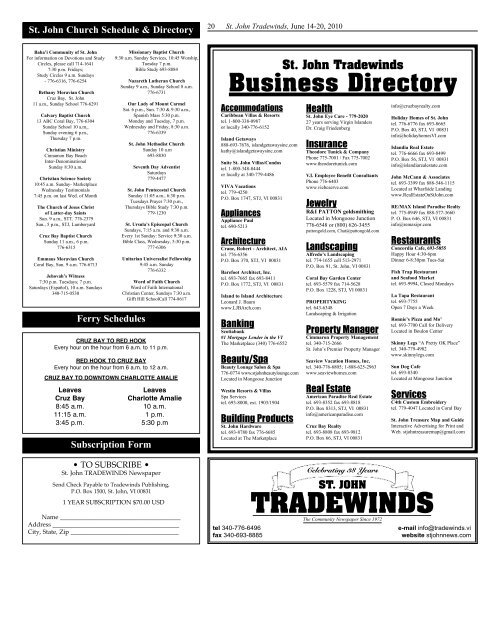 TW_06.14.10_Edition.pdf - St. John Tradewinds News