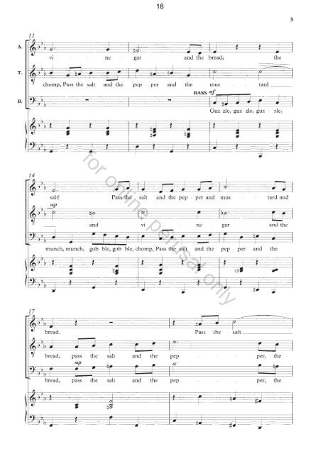 Rutter SATB Secular choral sampler 