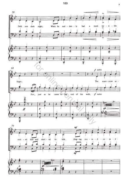 Rutter SATB Secular choral sampler 