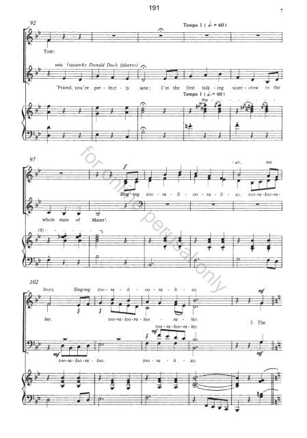 Rutter SATB Secular choral sampler 