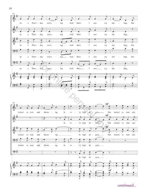 Rutter SATB Secular choral sampler 