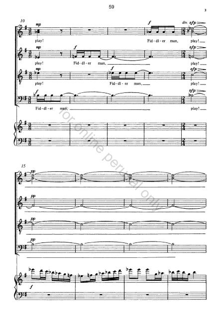 Rutter SATB Secular choral sampler 