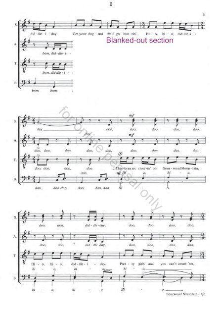 Rutter SATB Secular choral sampler 