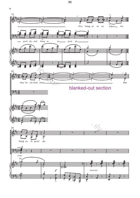 Rutter SATB Secular choral sampler 