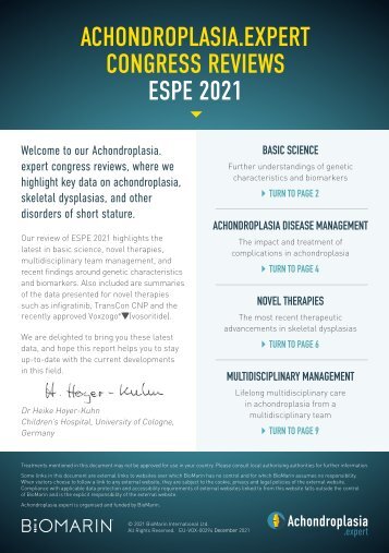 ESPE 2021 review