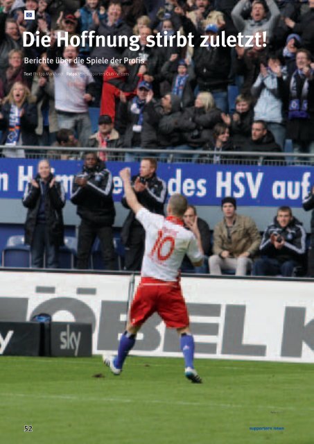 Ausgabe 66 04/2010 - HSV-Supporters