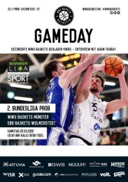 WWU Baskets Gameday #62 2021_22