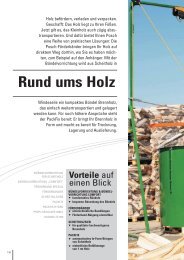 Bündelvorrichtung für Scheitholz - EZ Agrar