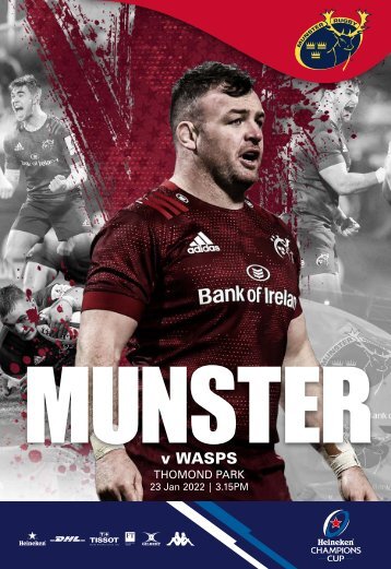 Munster Rugby v Wasps Match Programme