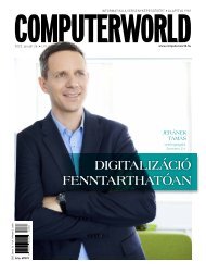 Computerworld magazin 2022.01.26. LIII. évfolyam 02. szám