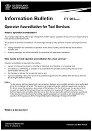 Operator Accreditation for Taxi Services - Department of Transport ...