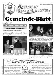 Gemeinde-Blatt Feb. «04 - Gewerbeverein Aschau