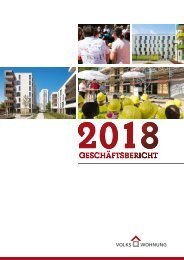 Volkswohnung Geschäftsbericht 2018