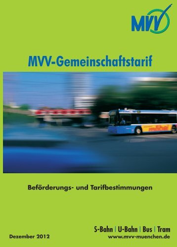 MVV-Gemeinschaftstarif