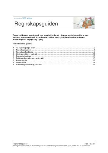 Regnskapsguiden (pdf) - Altinn