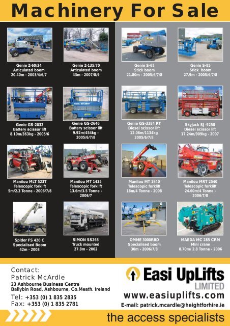 Truck mounted lifts Taxi cranes Top 30 rental companies - Vertikal.net