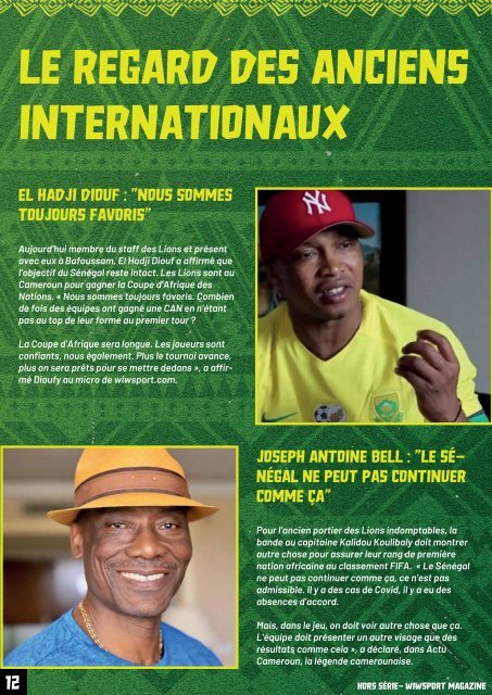 wiwsport Magazine - Hors Série n02 Spécial CAN 2021