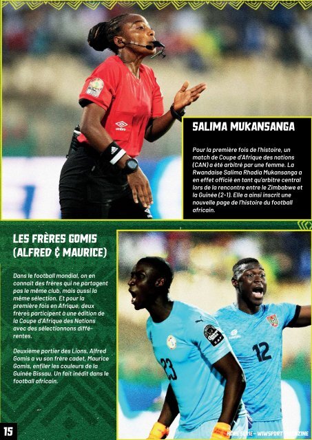 wiwsport Magazine - Hors Série n02 Spécial CAN 2021