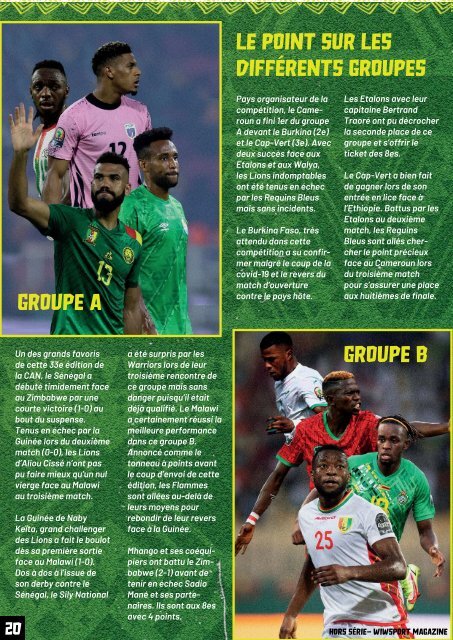 wiwsport Magazine - Hors Série n02 Spécial CAN 2021