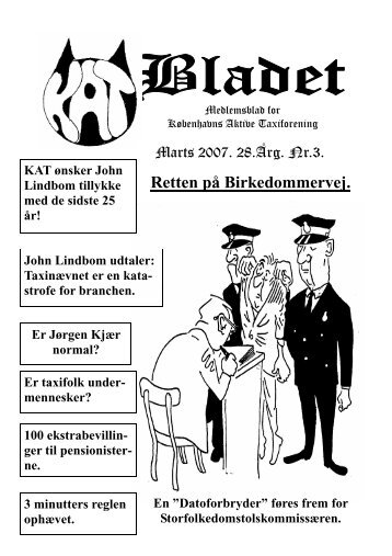 John Lindbom udtaler - KAT bladet