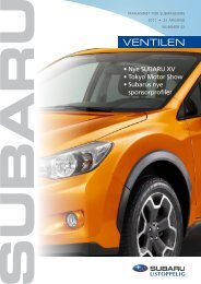 Subaru - Mynewsdesk