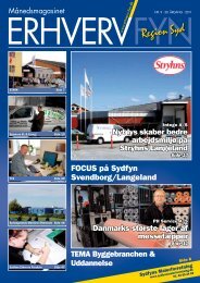 Focus på svendborg/Langeland Velkommen til Erhverv