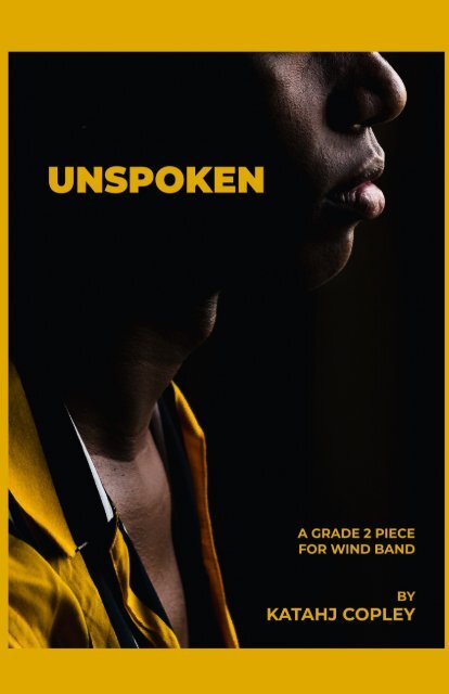 Unspoken-Copley