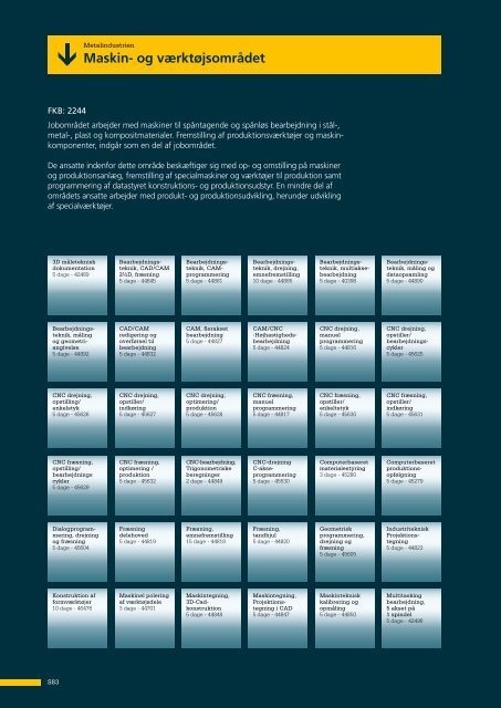 Velkommen til VEU-kursusguide - Tradium