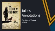 Julie's Annotations