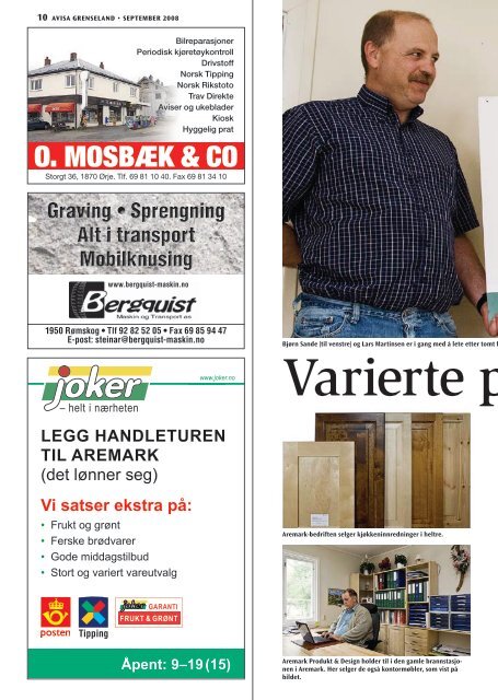 Avisa Grenseland nr. 4 2008 - Byline