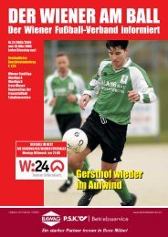 Nach - Wiener Fußball Verband