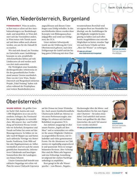 ocean7-Special 50 Jahre Yacht Club Austria