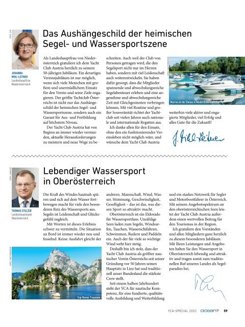 ocean7-Special 50 Jahre Yacht Club Austria