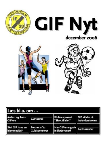 GIF Nyt December 2006 - Gudumholm IF