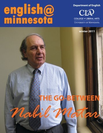 Read the 2011 English@Minnesota as a PDF - Department of ...