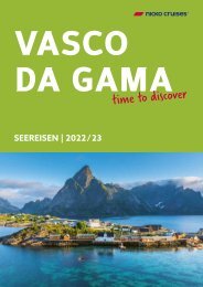 VASCO DA GAMA 2022 Katalog