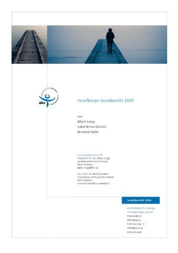 Vorarlberger Suizidbericht 2009
