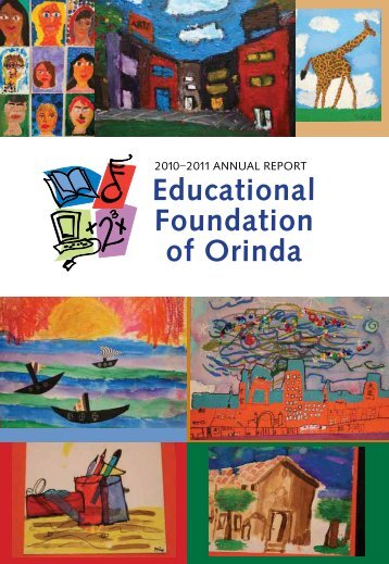 EFO Annual Report - Educational Foundation of Orinda