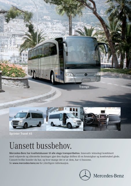 Transport 1/2012 - norsk kundemagasin - Mercedes Benz