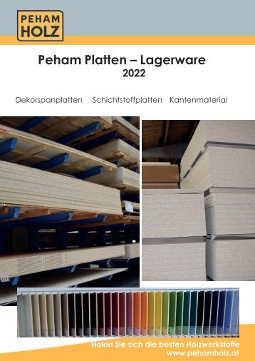 Peham Platten - Lagerware 2022