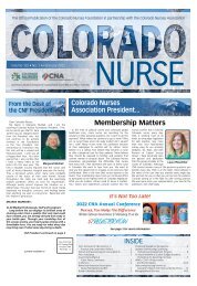 Colorado Nurse - February 2022