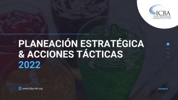 Planeación Estratégica & Tácticas 2022 - ICBA