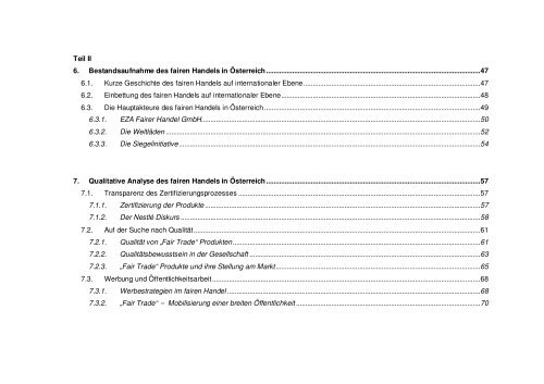 als Kommunikationsmedium einer zukunftsfähigen - Fairtrade